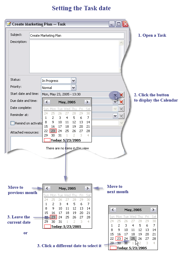 Working with Calendar