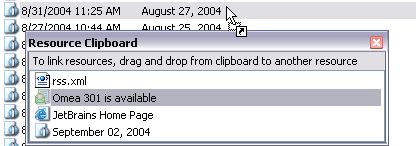 Resource Clipboard