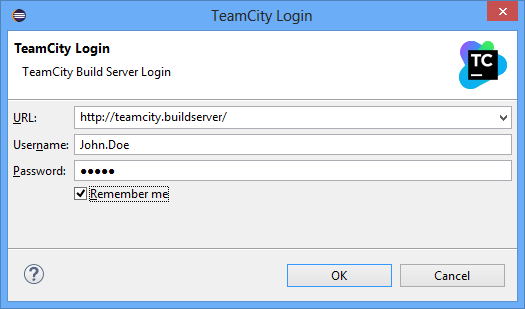 Login Dialog